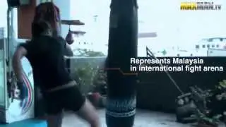 Nerd fight back Nerdy girl beats up guys at the gym