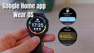Google Home app on Wear OS 3