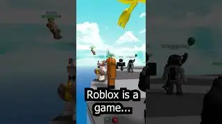 Roblox Is A Game... 😅😥 #roblox #shorts  #robloxshorts