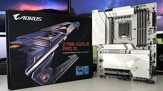 The Best All White Z790 Motherboard - Gigabyte Z790 Aorus Pro X