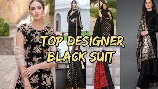 Black Salwar Suit Design For Girl Latest 2022-2023