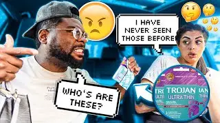 I CANT BELIEVE I FOUND USED CONDOMS IN MY WIFES  BAG *ITS OVER*