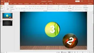 PowerPoint Training |How to Make a Countdown Animation Intro to a Presentation in PowerPoint