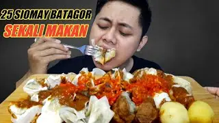 MUKBANG SIOMAY BANDUNG ABANG KAKI LIMA | ASMR MUKBANG SIOMAY