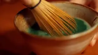 Ceremonial Matcha tea preparation by Aleksandra Wolk (Japanese powder tea)