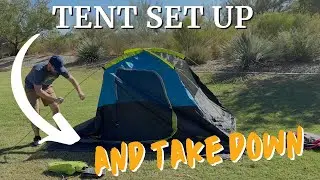 How to Set Up AND Take Down a Standard Tent