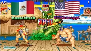 #arcade Super Street Fighter 2 Turbo ➤ hassasin10 (Mexico) vs STRkuroppi (Usa) 슈퍼 스트리트 파이터 2 터보
