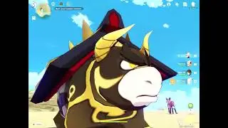 Genshin Impact. Квест - сеть всевездесущности. Ловим лисичку себе в чайник для коллекции.