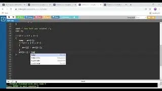 Left rotation of array