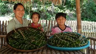 3 Days: Process of making delicious Banh Tet to sell at the market