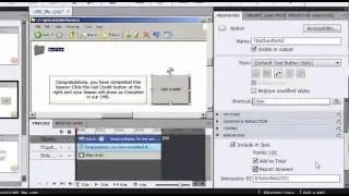Adobe Captivate: Reporting Scores and Advanced Interaction