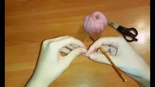 Бабочка бантик крючком
