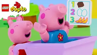LEGO DUPLO Peppa Pig Rimas infantiles | La lista de compras del supermercado | Canciones para niños