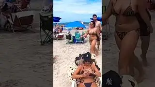 Beach Bathing #shorts #beach #girl #bathing #bikini #babe #beachlife #ladiessuits #viral #ytshorts