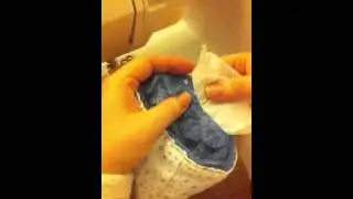 How to use a sewing machine with crochet or knitted items. | Haylees Hats
