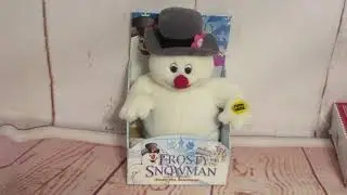 Vintage 1997 Animated Singing Gemmy Frosty the Snowman SOLD