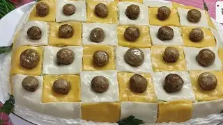 Рецепт Салат шахмат Очень вкусно