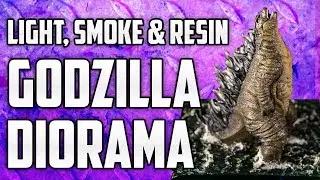 Epic 3D Printed Godzilla Diorama!