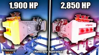 The Highest Horsepower, Naturally Aspirated Boxer 4 & 6 Engines Ever! | Automation Game (LCV 4.3)