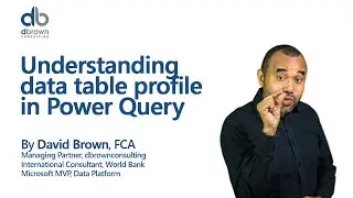 Understanding data table profile in Power Query