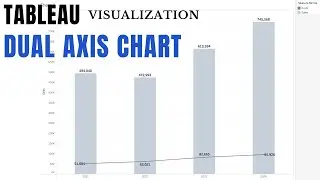 How to Create Tableau Dual Axis Charts with Multiple Measures Bar Chart and Line Chart