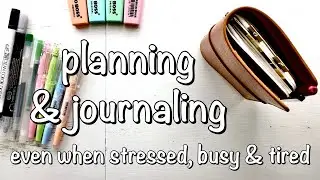 daily journaling and planning in a pocket TN