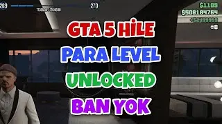 GTA 5 Online Sınırsız Para Level Hilesi 2024