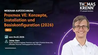 Proxmox VE Teil 1:  Konzepte, Installation und Basiskonfiguration 2026