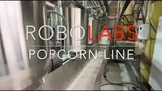 RoboLabs popcorn line 2023. 500kg/hour