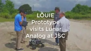 LOUIE Prototype Visits Johnson Space Center