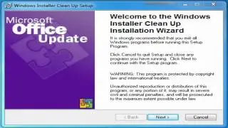 Windows Installer CleanUp Utility 2 5 0 1