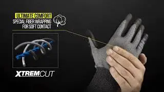 Антипорезные перчатки тм Delta Plus VENICUT F XTREM CUT TOUCH