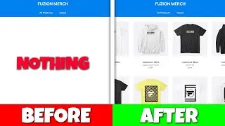 HOW TO MAKE A FREE CUSTOM MERCH STORE! *EASY*