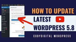 How to Update WordPress version 5.8  without Losing Any Content | WordPress 5.8 Update