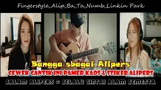 Cewek Cantik ini Bangga sebagai Alipers_Kaos & Stiker dipakai unk Reaksi Alip_Ba_ta Fingerstyle