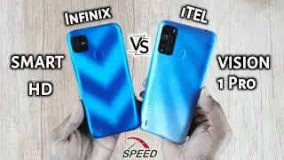 Itel Vision 1 Pro VS Infinix Smart HD | Comparison & Speed Test | Camera Test | Gaming Test |