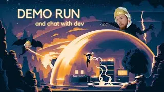 Dome Keeper Stream - Demo run and chat with dev