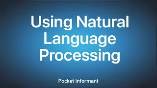 How to use Natural Language Processing (NLP) - iOS