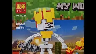 Конструктор Майнкрафт LARI 11264 My World Битва с королём скелетов