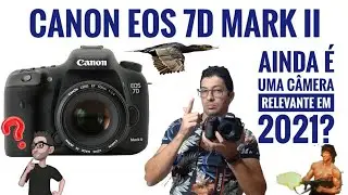 Canon EOS 7d mark II ainda é relevante em 2021? DSLR Aps-c favorita no wildlife e Esportes?