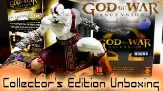 God of War: Ascension Collector's Edition Unboxing (PS3) HD 720P