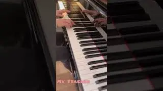 “My Teacher” #piano #pianomusic #pianosong #composer #beautifulpiano #pianomelody #playingpiano