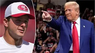 Trump praises Brock Purdy emerging as 49ers star after being drafted last There a little luck sports