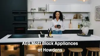 AEG Matt Black Appliances