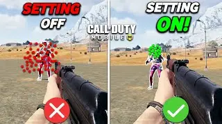 Top 25 BEST Settings In CODM BattleRoyale 2026 | Call Of Duty Mobile