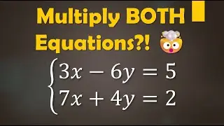 Elimination Method Trick | Solving Systems of Equations Made Easy (Full Lesson)