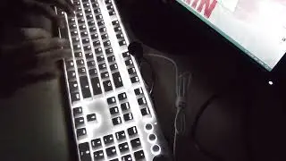 Test iRocks K74M..Gateron Brown