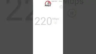 Jio True5G real speed test.  