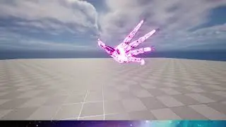 UE5 Niagara Magic Hand Effect