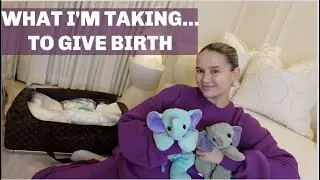 PACK MY HOSPITAL BAG WITH ME👼🏼🤍| MOLLYMAE